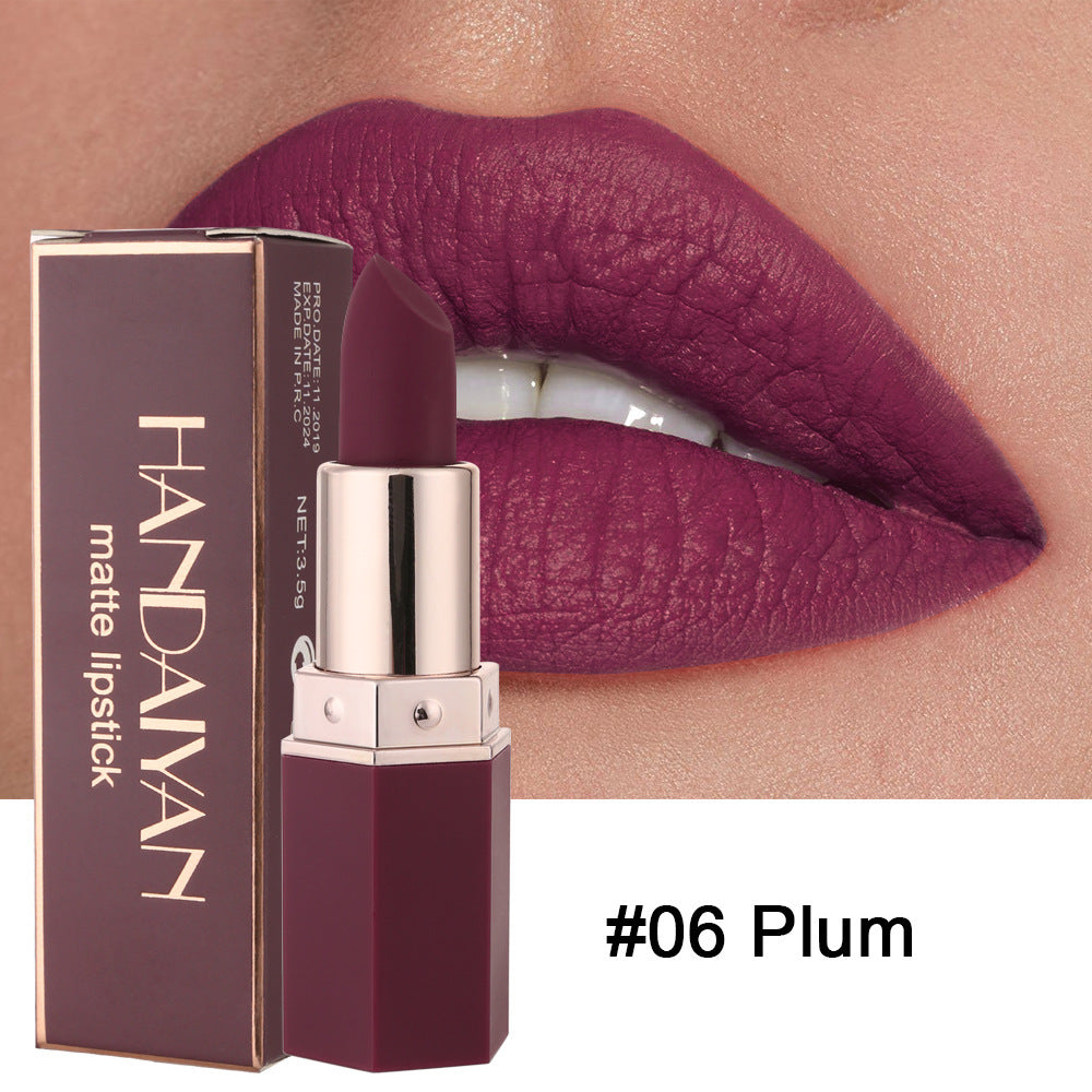 plum lipstick