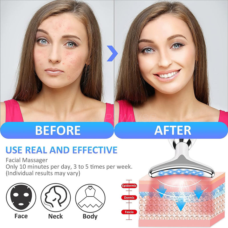 Face Sculpting Tool For Skin Rejuvenation In White & Black