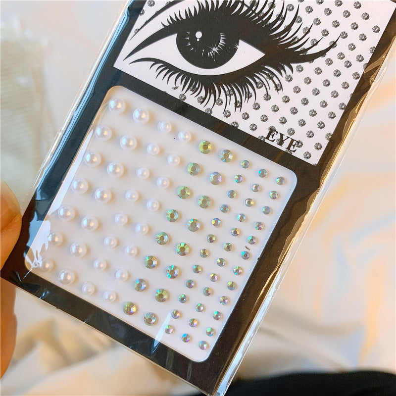 Face Gems & Pearls For Eye Makeup