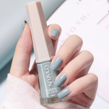 Oyafun Healthy Nail Color Nail Polish Pink Blue Purple Grey White Colors