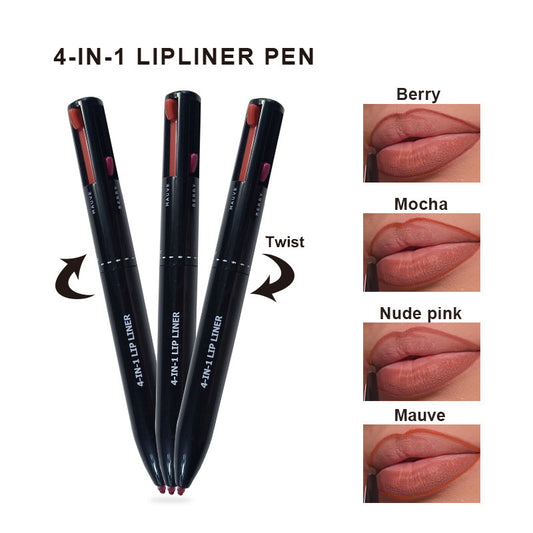 Nauve 4 In 1 Waterproof Lipliner Pencil