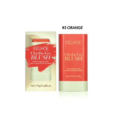 Eelhoe On The Go Blush Stick Waterproof Tinted Moisture Stick In Orange, Pink & Red