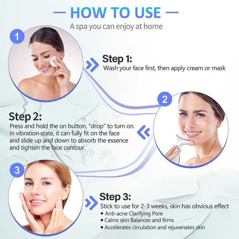 Face Sculpting Tool For Skin Rejuvenation In White & Black