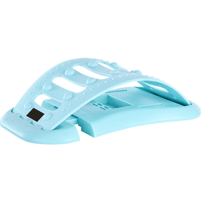 Back stretcher for lower back pain relief with adjustable height settings