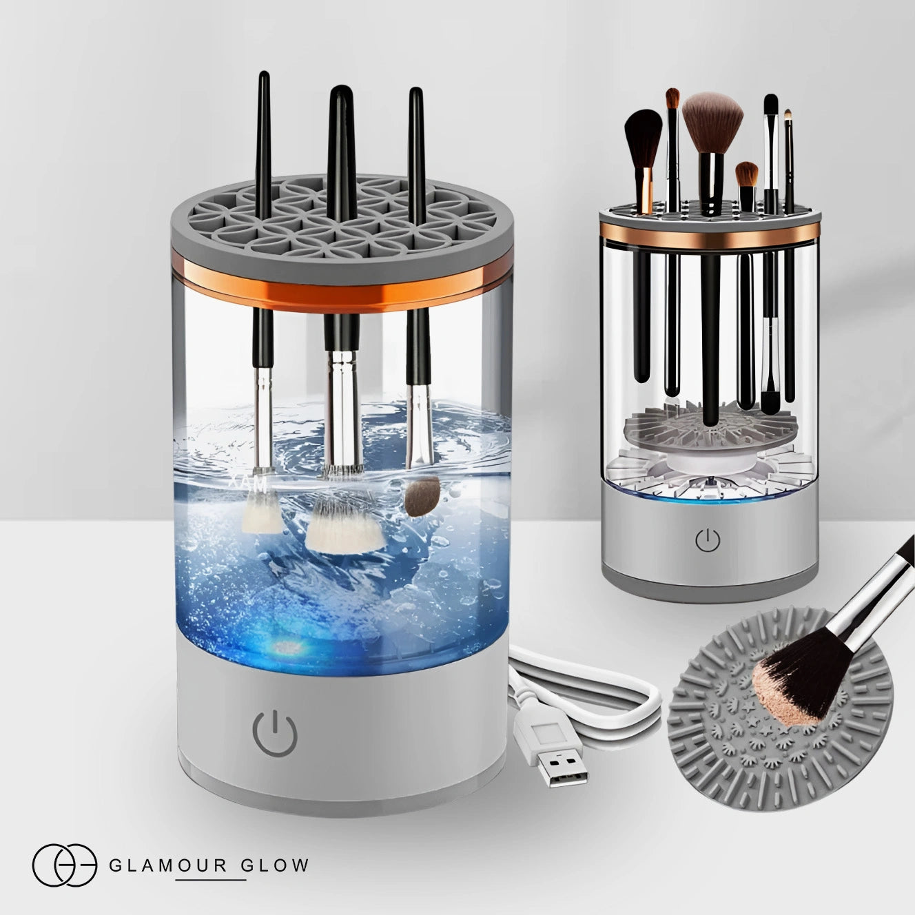 Electric Makeup Brush Cleaner Machine With USB