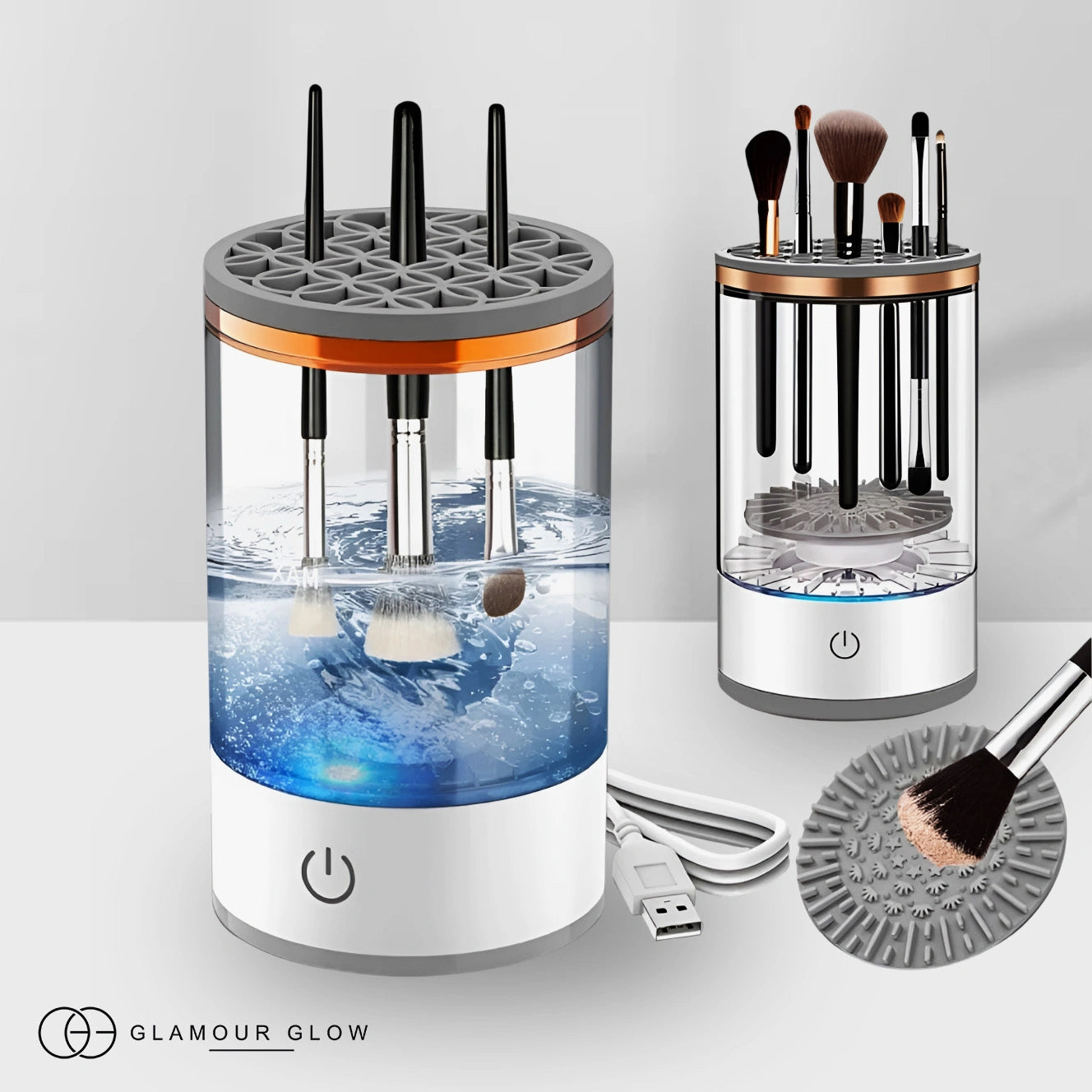 Electric Makeup Brush Cleaner Machine With USB
