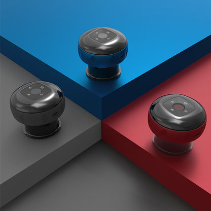 Cupping therapy set device in red with ABS plastic construction