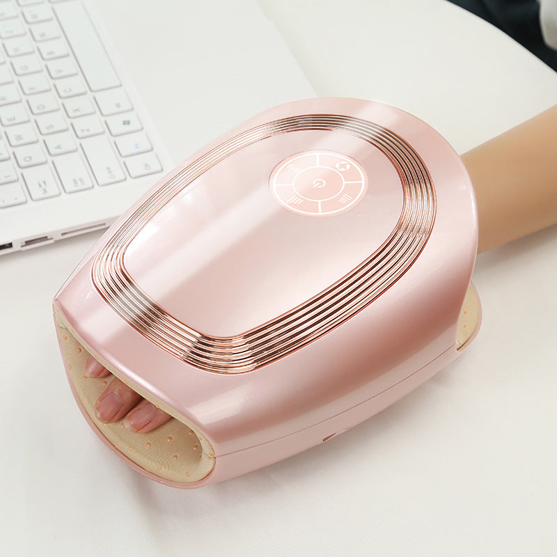Electric hand massager with heat and air pressure massage