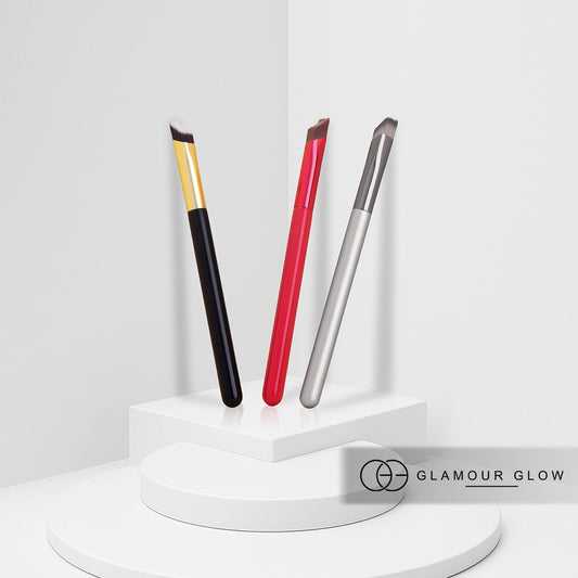 Eyebrow Brush Natural & Realistic Brow Line In Black Champagne & Red
