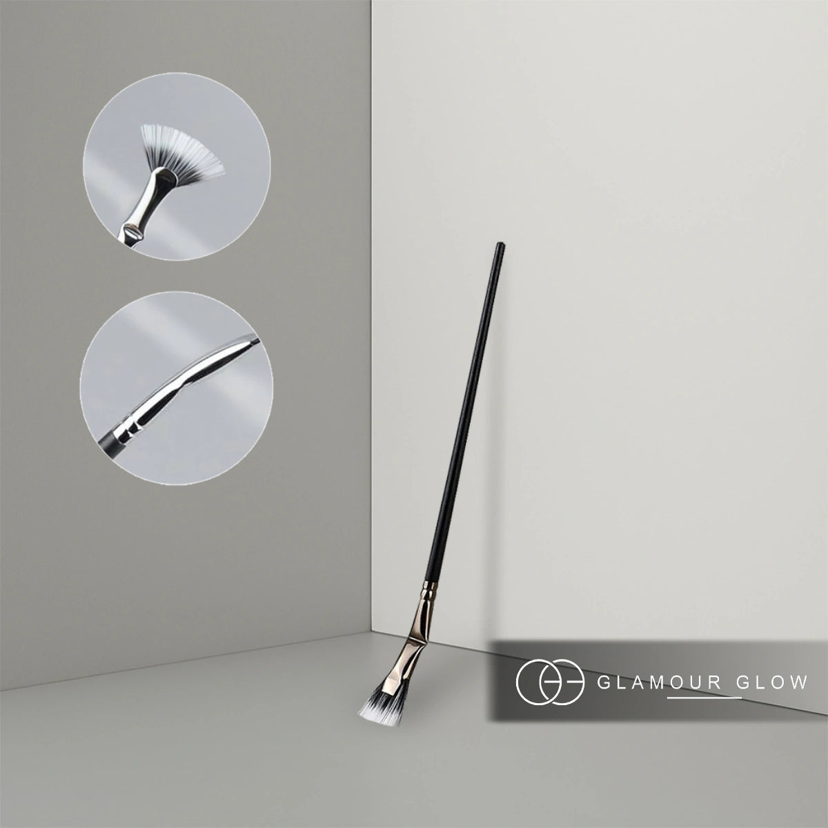 Eyeliner Brush & Mascara Fan Brush