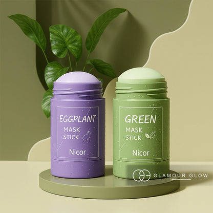 Nicor Facial Mask Stick Green Tea & Eggplant