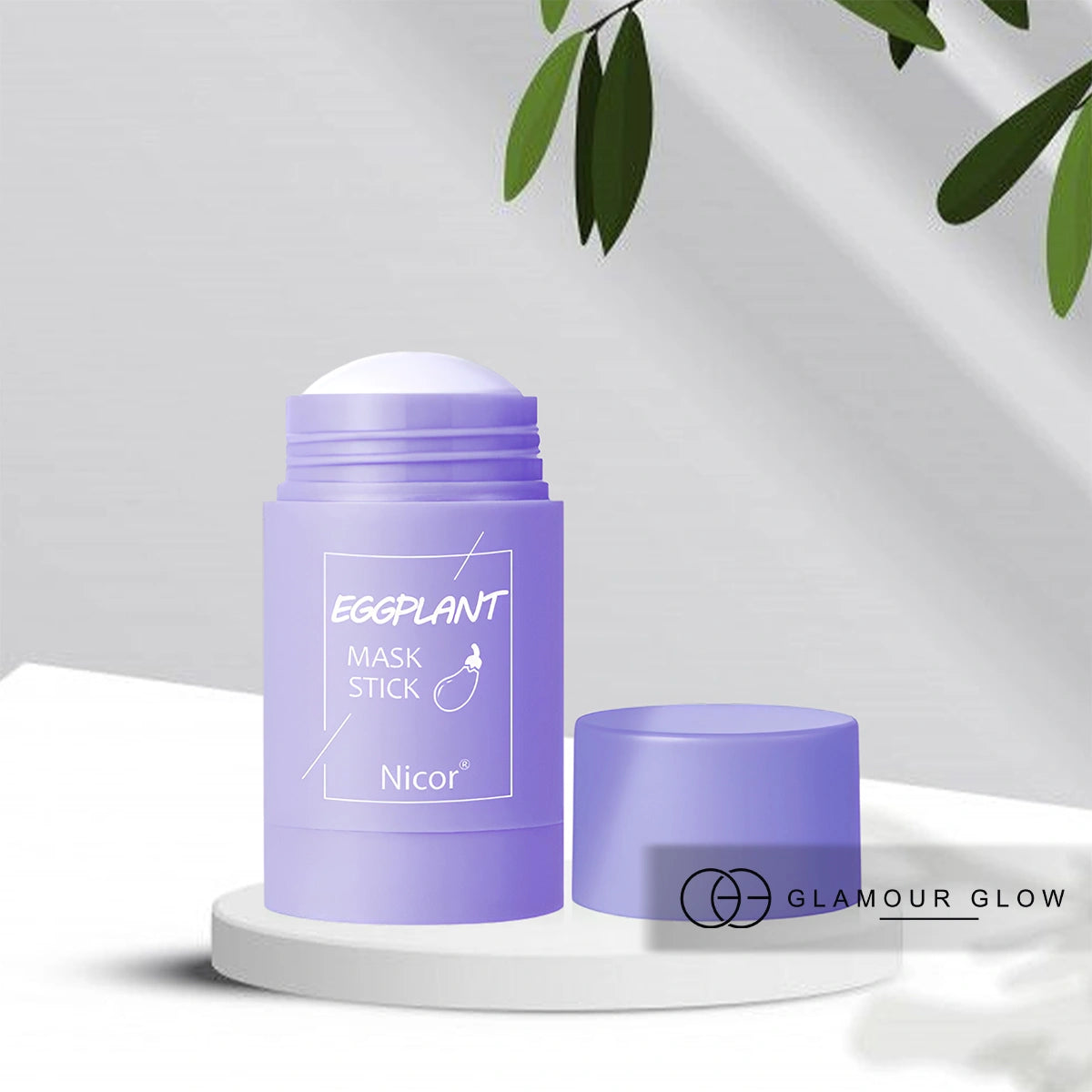 Nicor Facial Mask Stick Green Tea & Eggplant