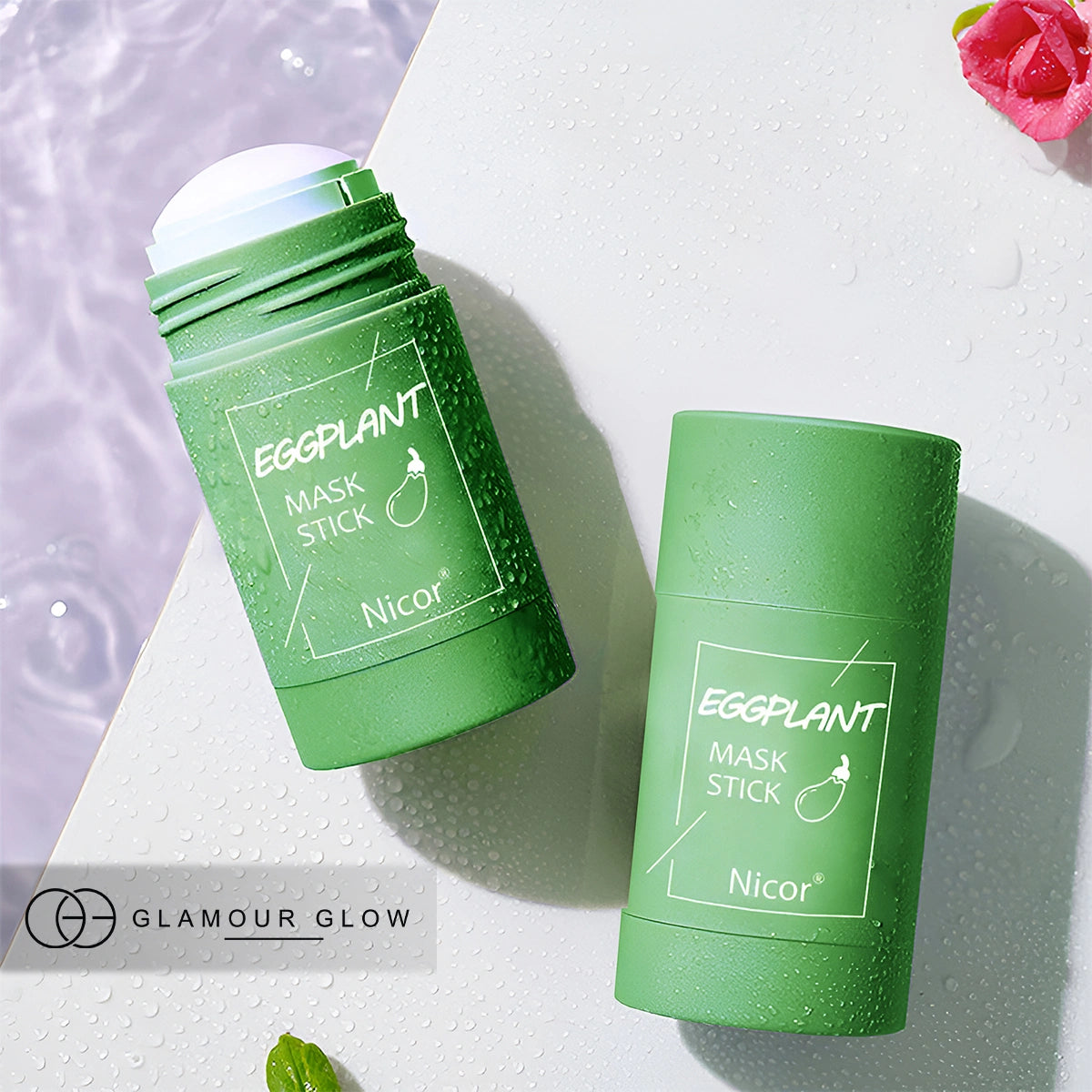 Nicor Facial Mask Stick Green Tea & Eggplant