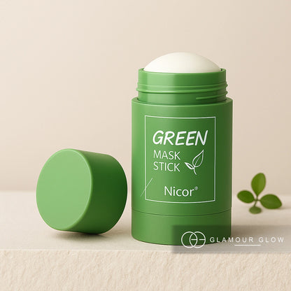 Nicor Facial Mask Stick Green Tea & Eggplant