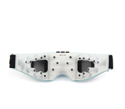 Heated eye massager with USB charging for dry eye relief and relaxation