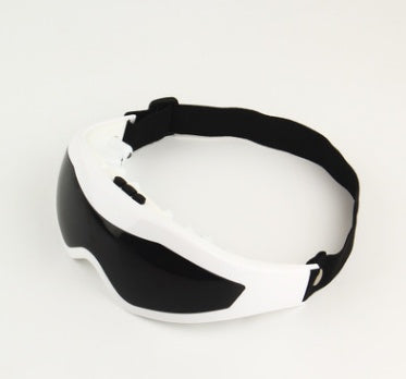 Heated eye massager with USB charging for dry eye relief and relaxation