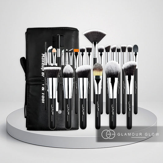 JAF Makeup Brush Set Foundation Brush to Spoolie Brush 24 pieces