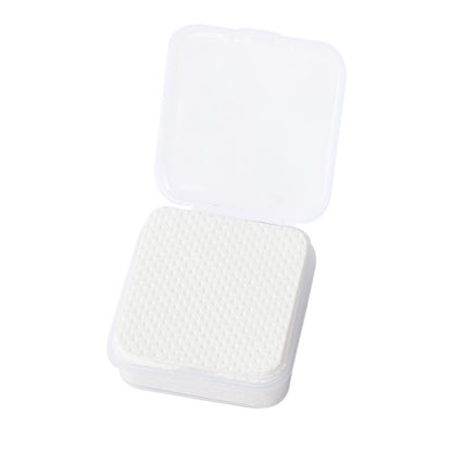 Professional lint free cotton pads for nail care and cleaning.