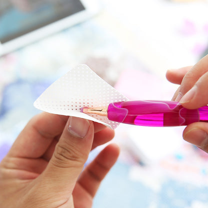 Professional lint free cotton pads for nail care and cleaning.