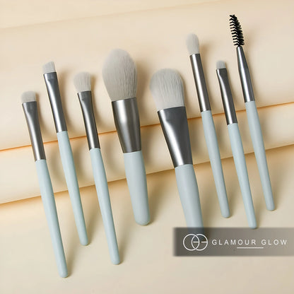 Makeup Brushes Set With Bag 8 PCS