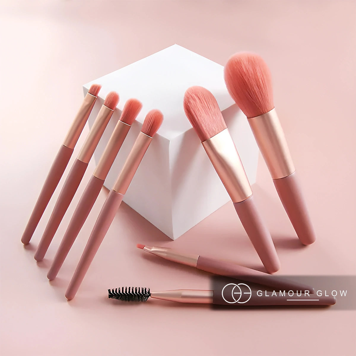 Makeup Brushes Set With Bag 8 PCS