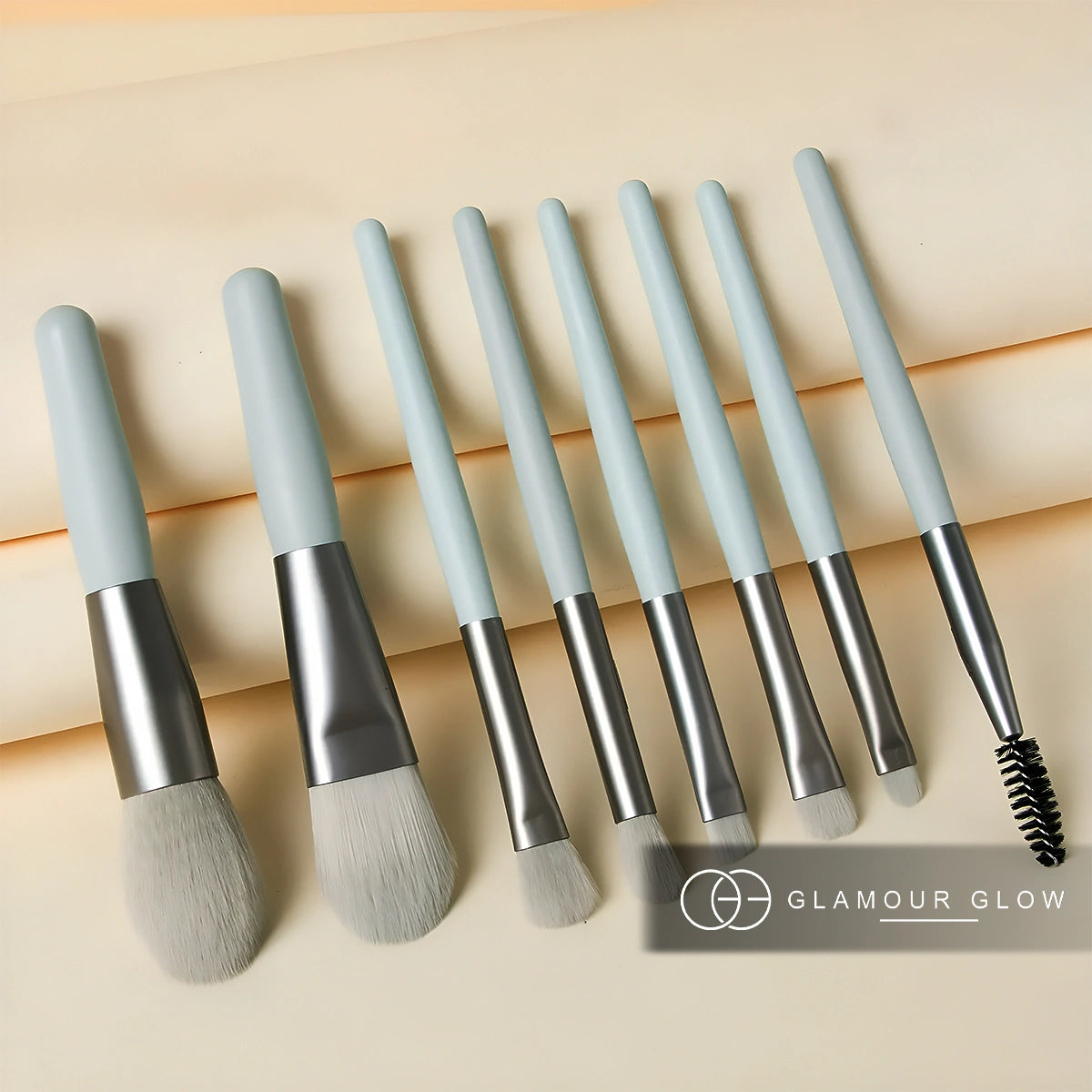 Makeup Brushes Set With Bag 8 PCS