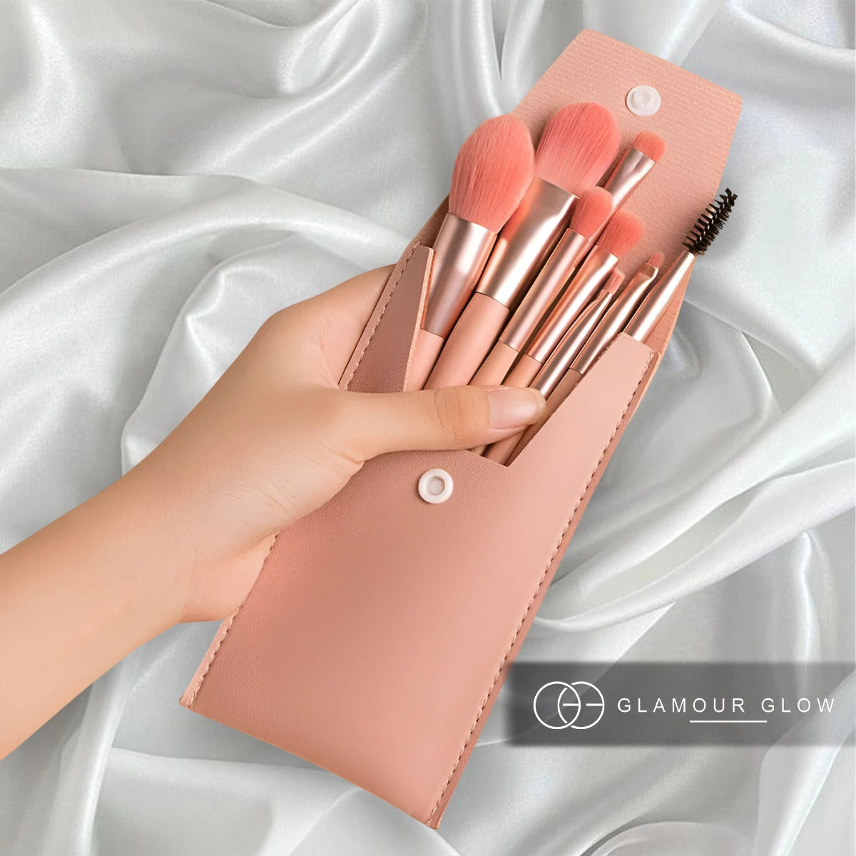 Makeup Brushes Set With Bag 8 PCS