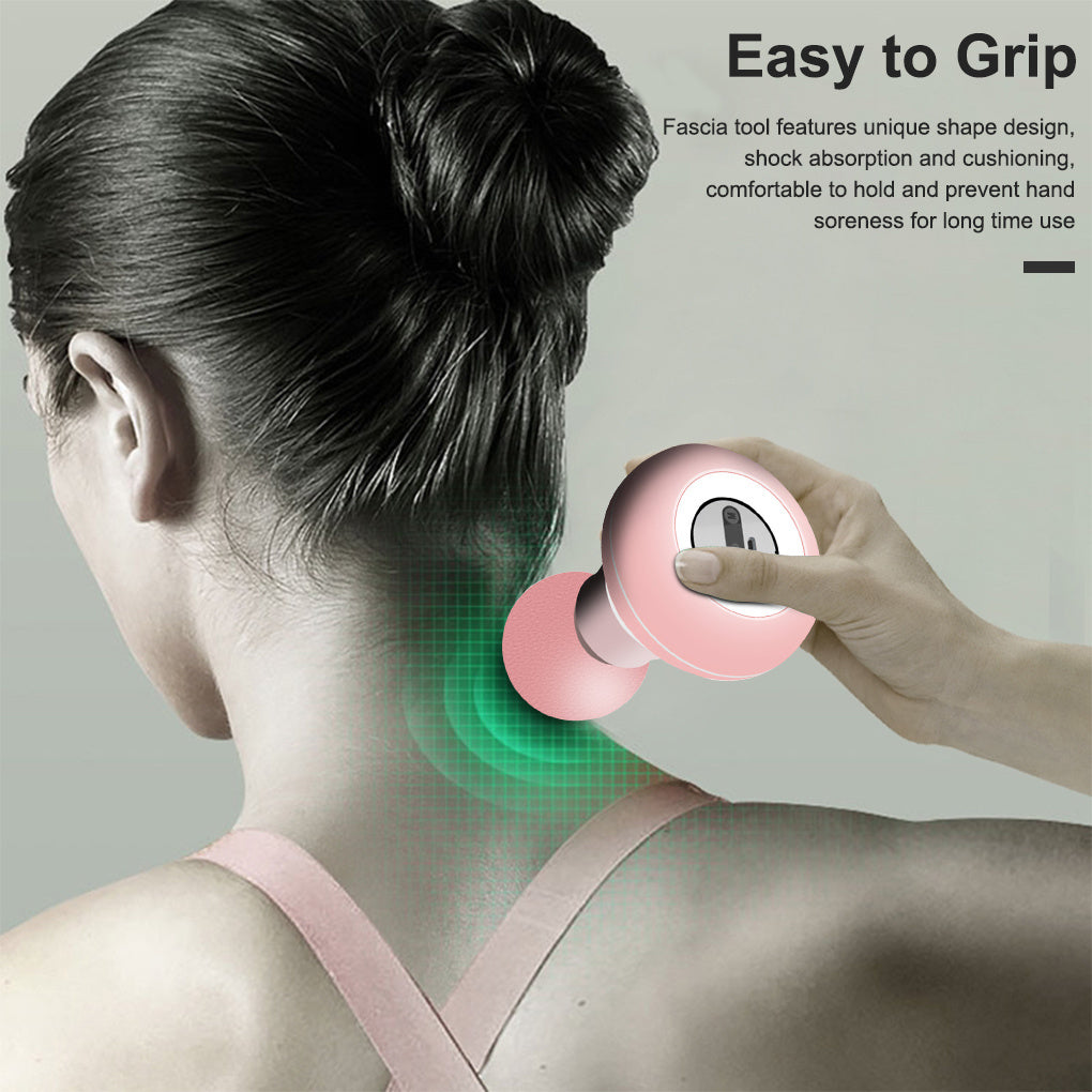 Mini massager portable massage gun with professional cushioning head