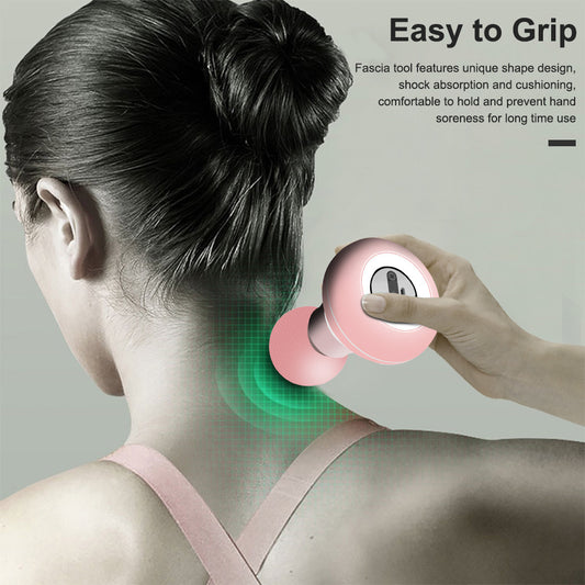 Mini massager portable massage gun with professional cushioning head