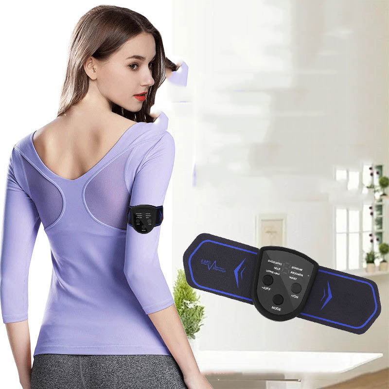 Mini massager with extra pad and USB charging cable included