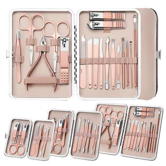 Nail Care Tools in Manicure set