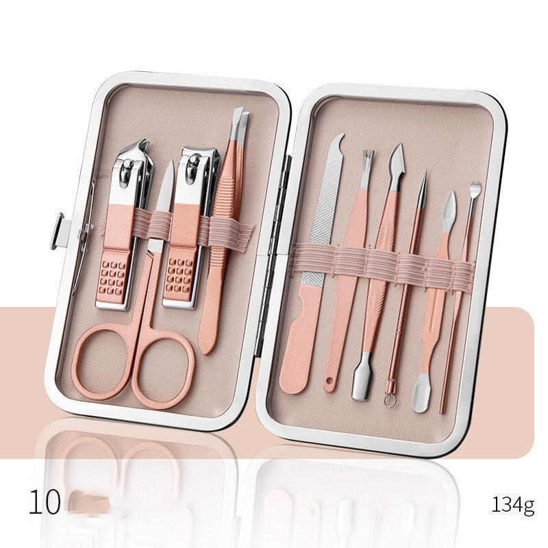 Nail Care Tools in Manicure set