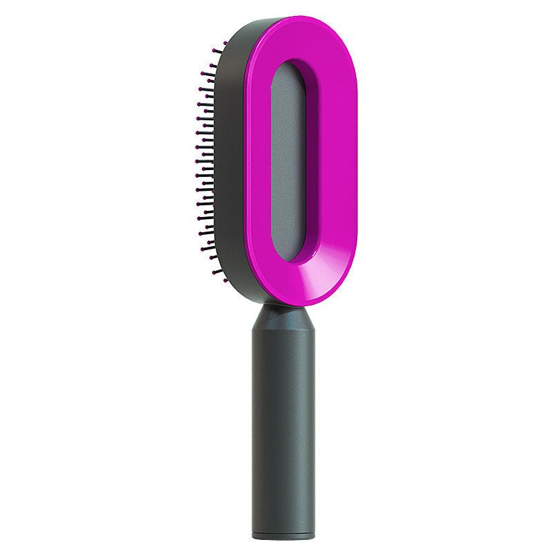 Massage scalp comb brush for daily detangling and comfort.
