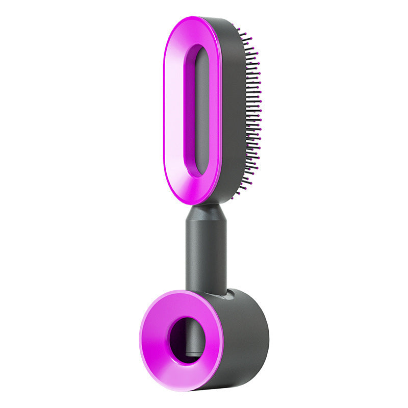 Massage scalp comb brush for daily detangling and comfort.