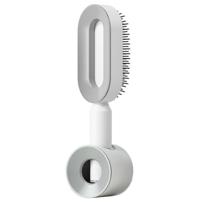 Easy clean hair brush for thick curly or straight hair.