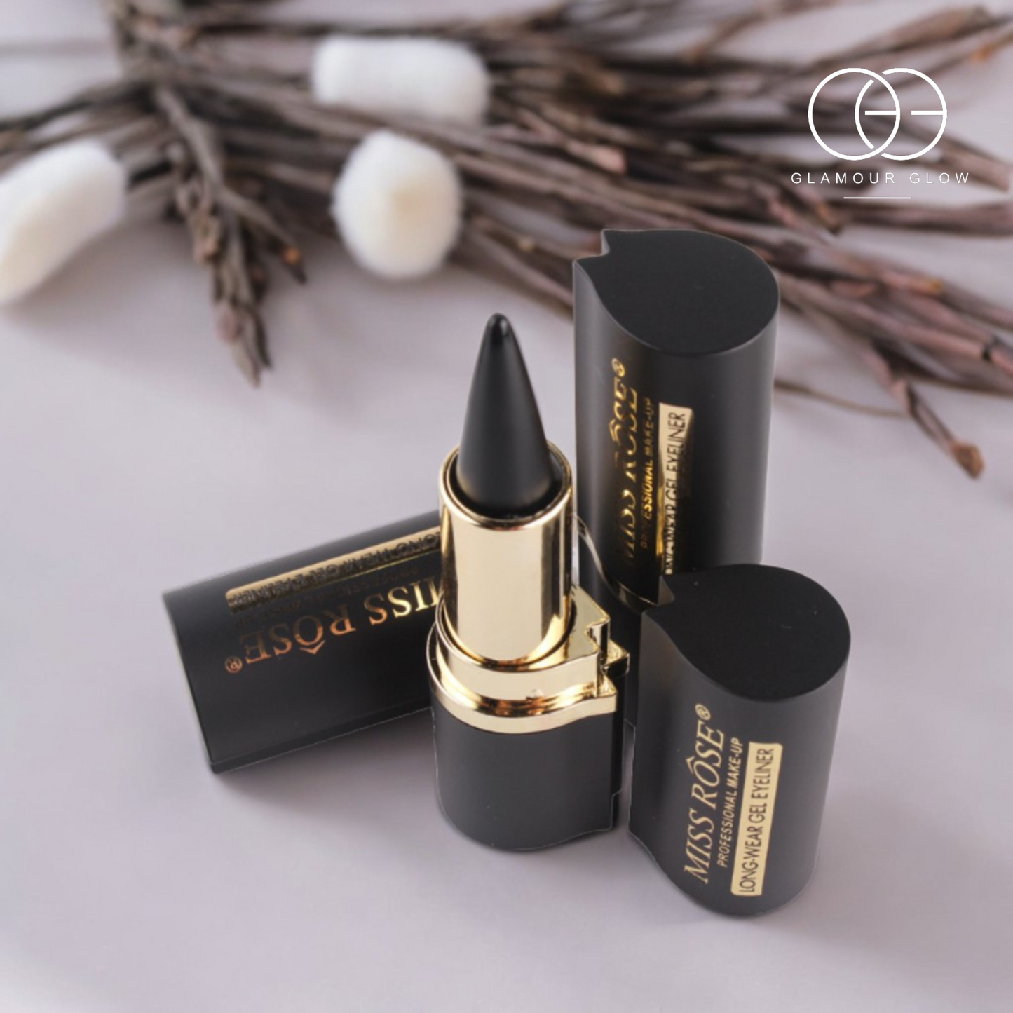 Miss Rose Long-Wear Waterproof Gel Eyeliner In Black