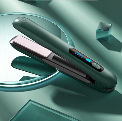 Flat Iron Hair Straightener with adjustable temperature 140°C to 200°C ceramic coating plates.