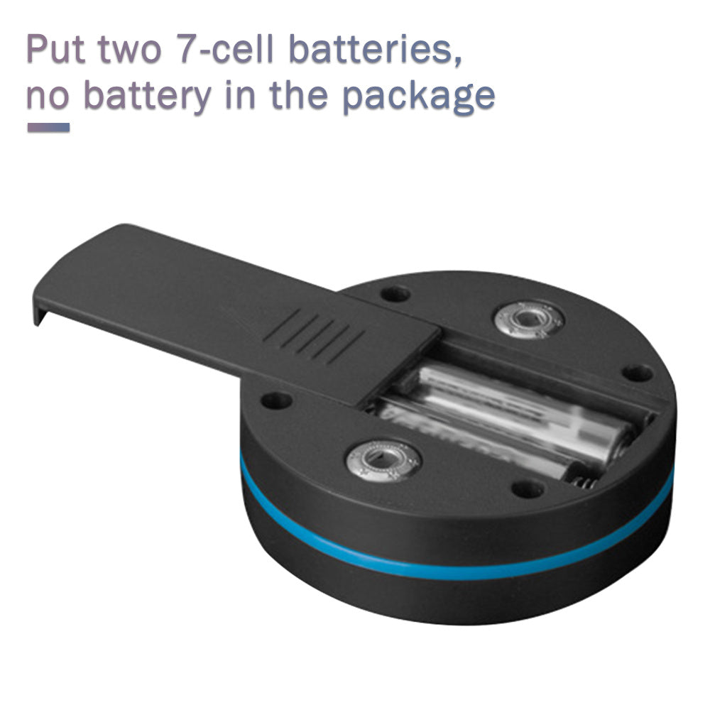 Black wireless TENS full body massager device for pain relief massage