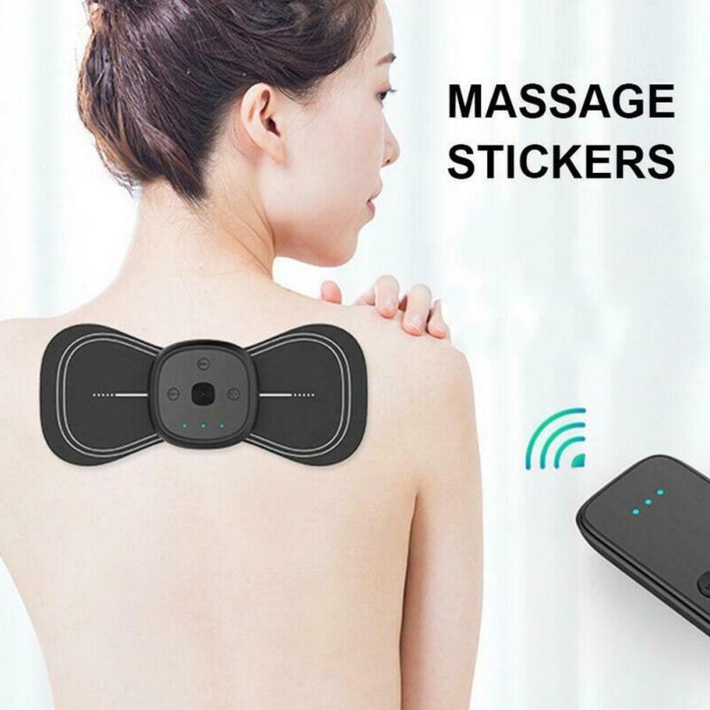 Portable wireless TENS muscle massager for full body pain relief