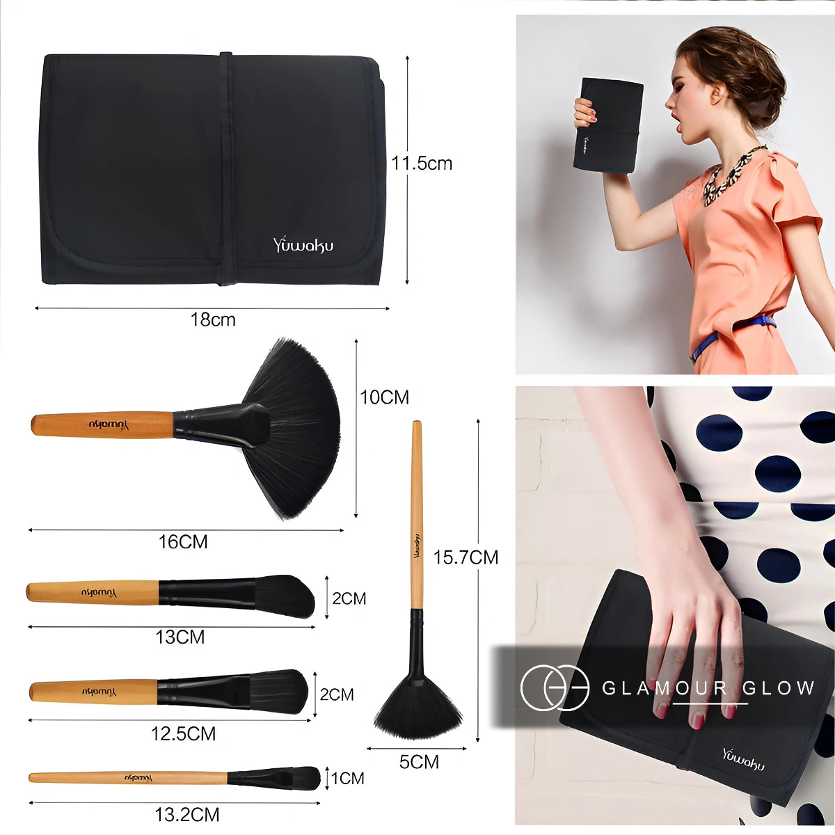 Makeup Brush Set Foundation-Blush of 32 Pieces