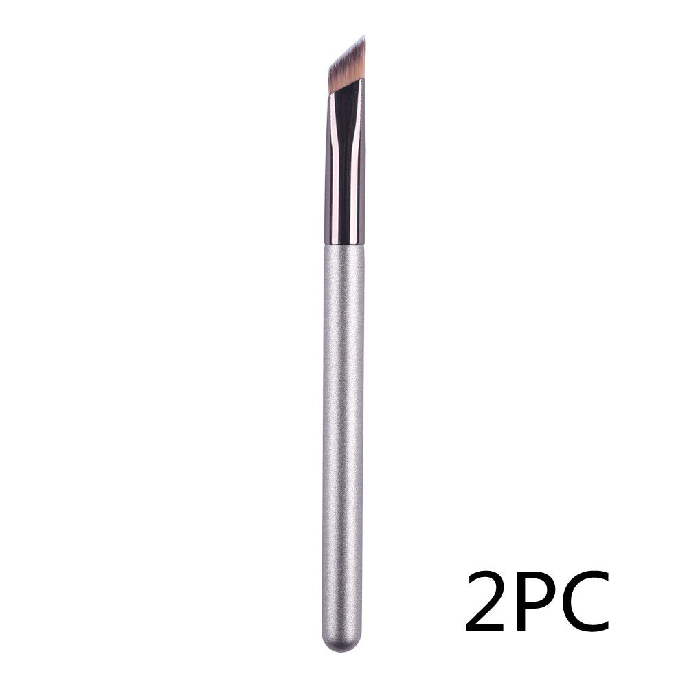 Eyebrow Brush Natural & Realistic Brow Line In Black Champagne & Red